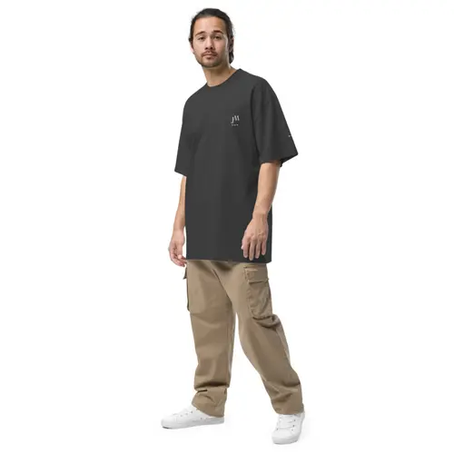 T-shirt Oversized unisexe - Signature JM
