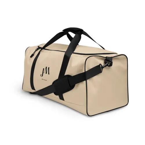 Sac de voyage unisexe crème - JM