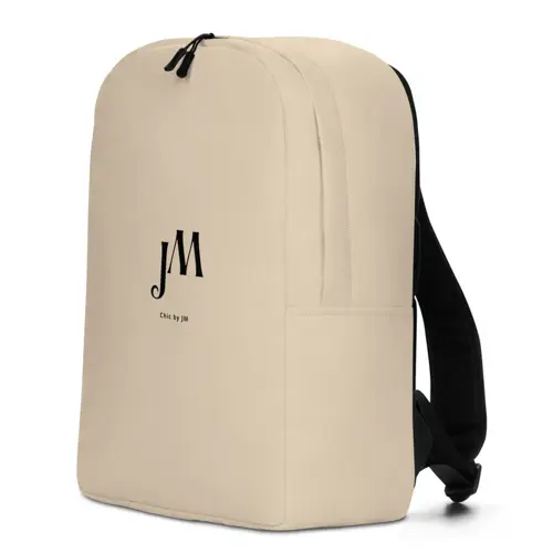 Sac à dos crème unisexe - JM