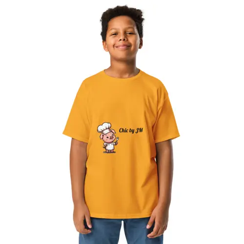 T-shirt Cochon cuisinier - School Spirit - JM