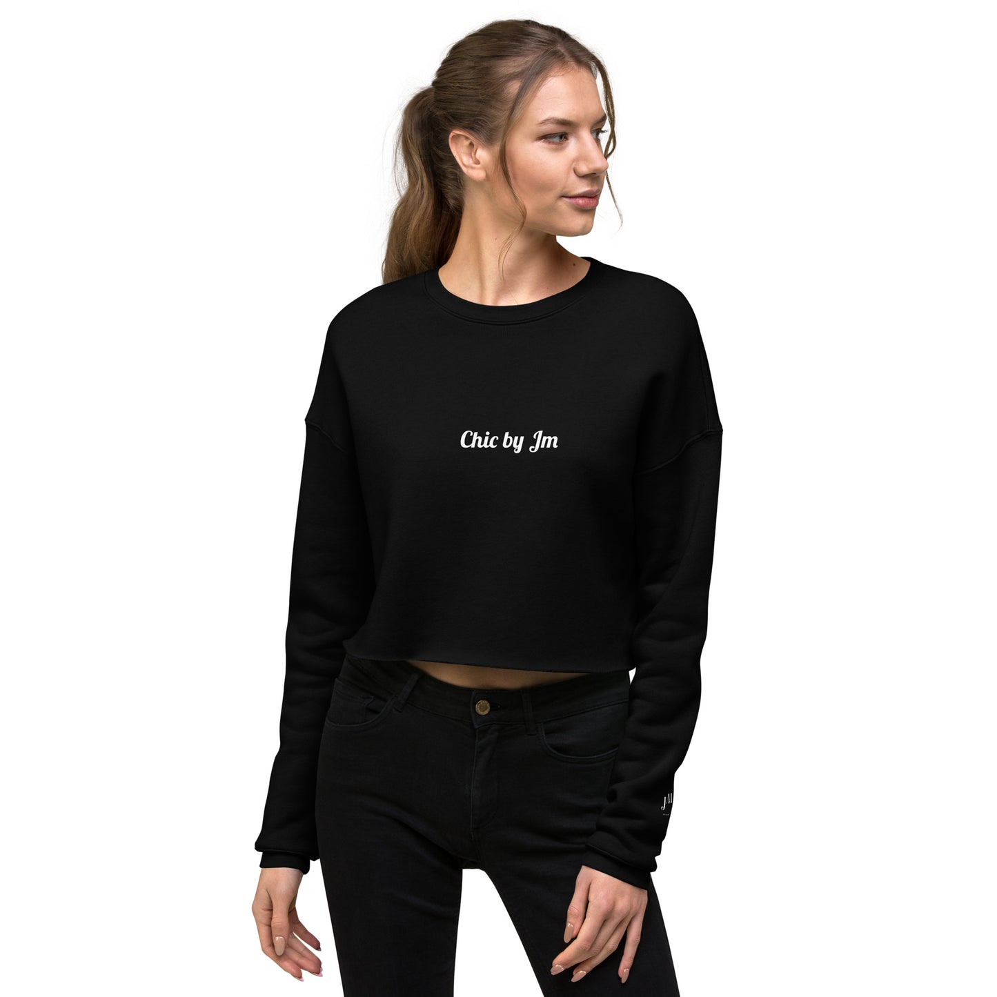 Sweat-Shirt Crop-Top JM