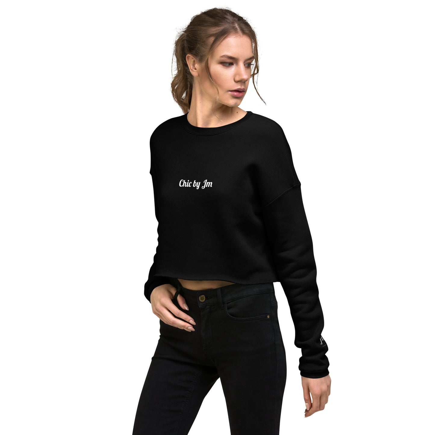 Sweat-Shirt Crop-Top JM