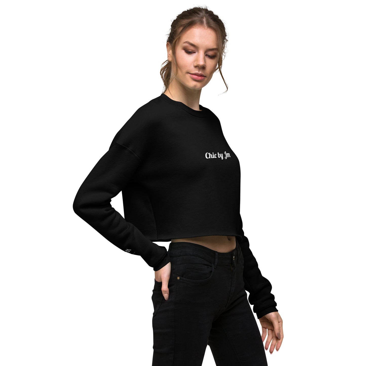 Sweat-Shirt Crop-Top JM