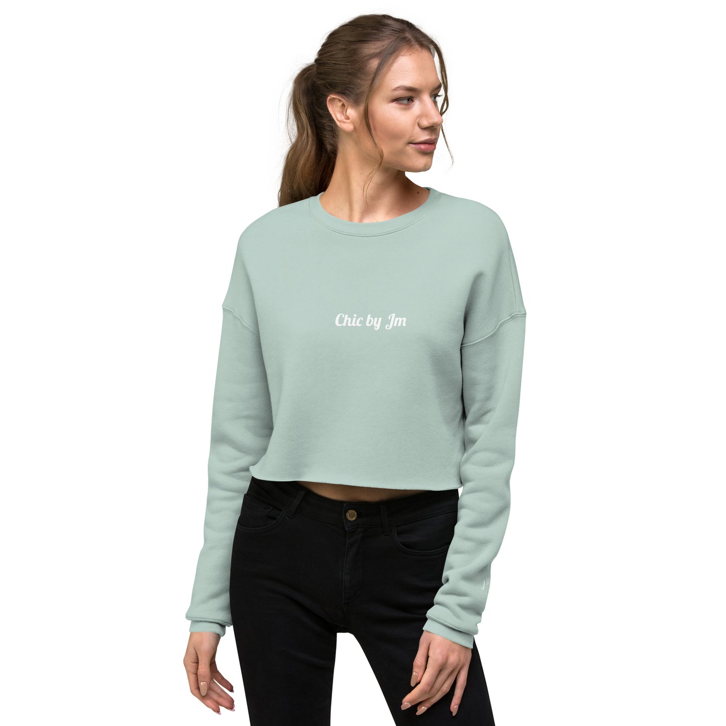 Sweat-Shirt Crop-Top JM