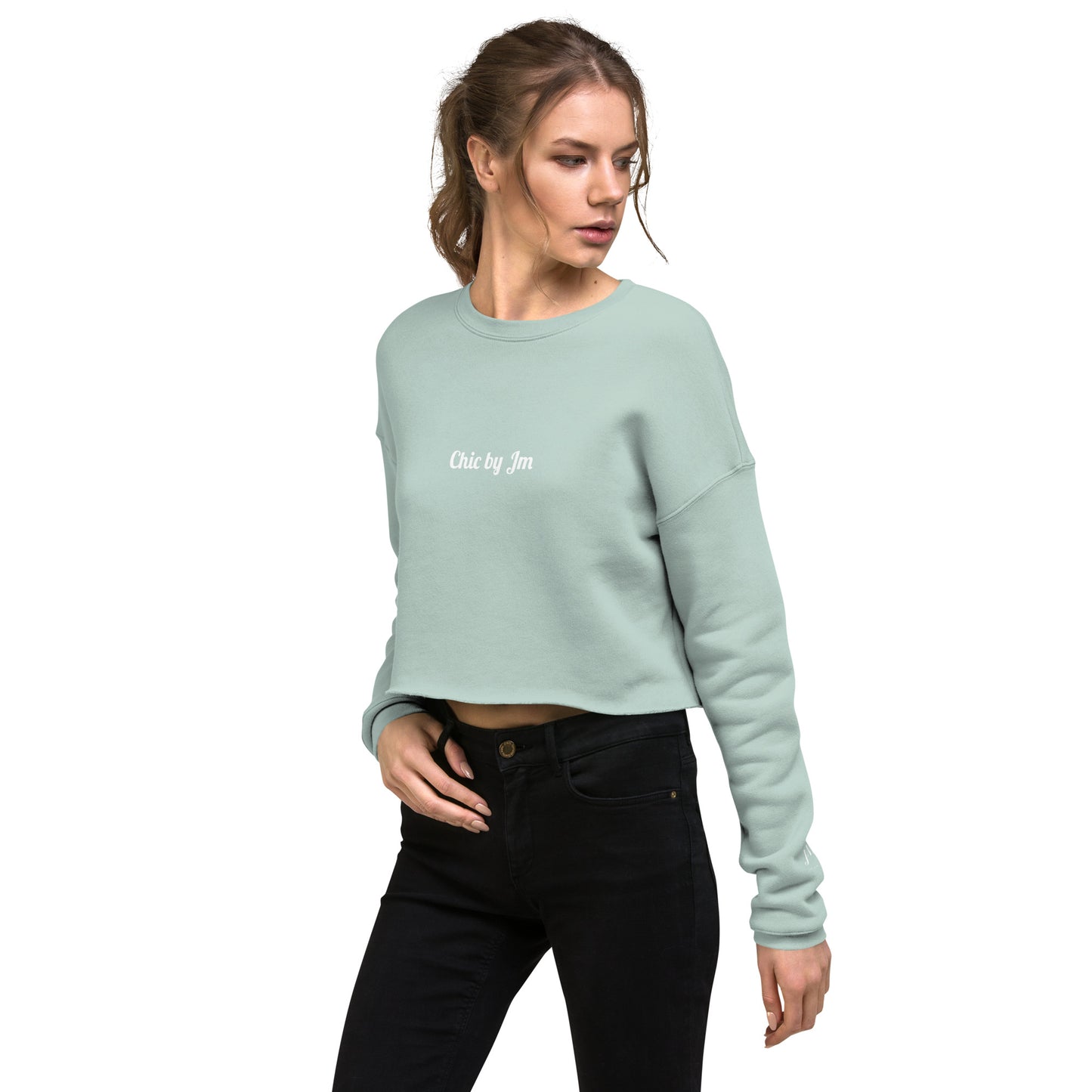 Sweat-Shirt Crop-Top JM