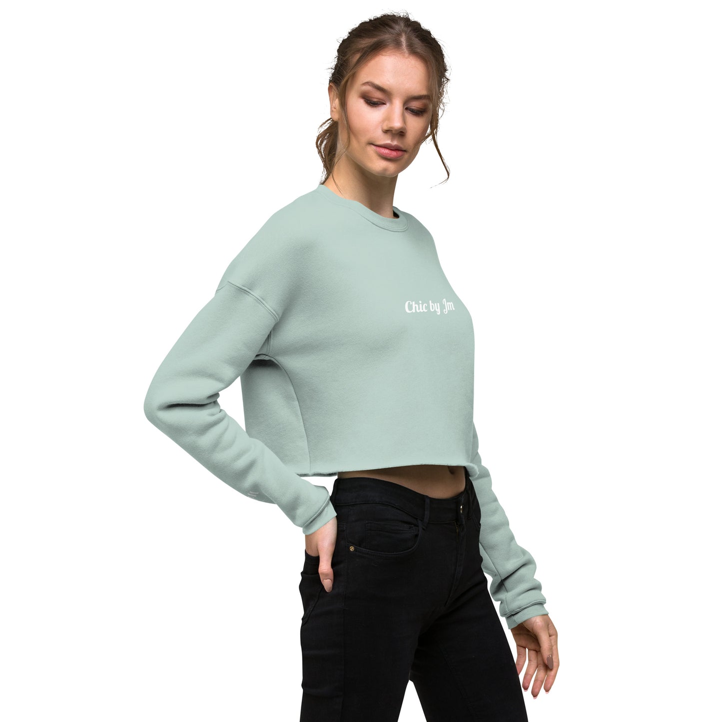 Sweat-Shirt Crop-Top JM