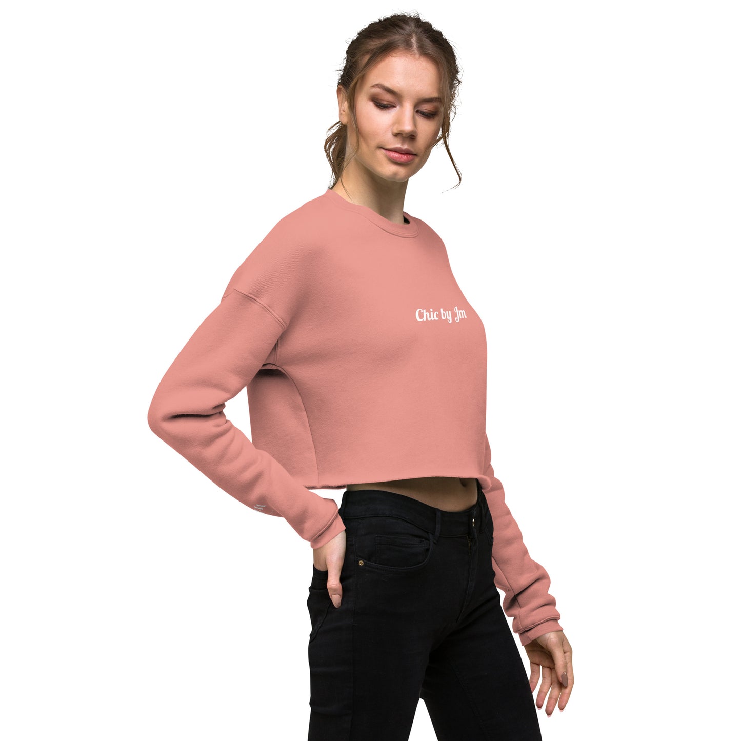 Sweat-Shirt Crop-Top JM