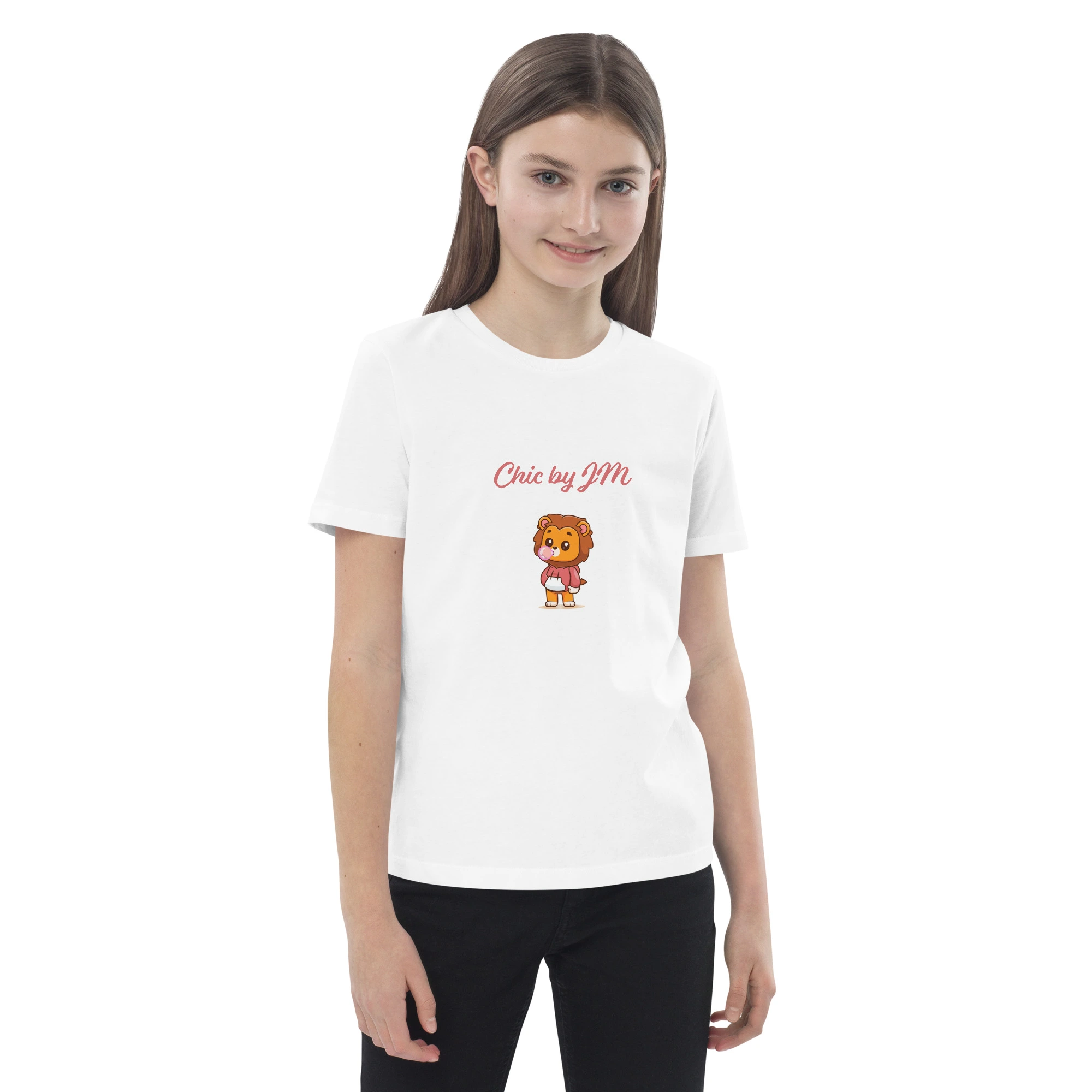 T-shirt Lion Bubblegum - School Spirit - JM — vue 1