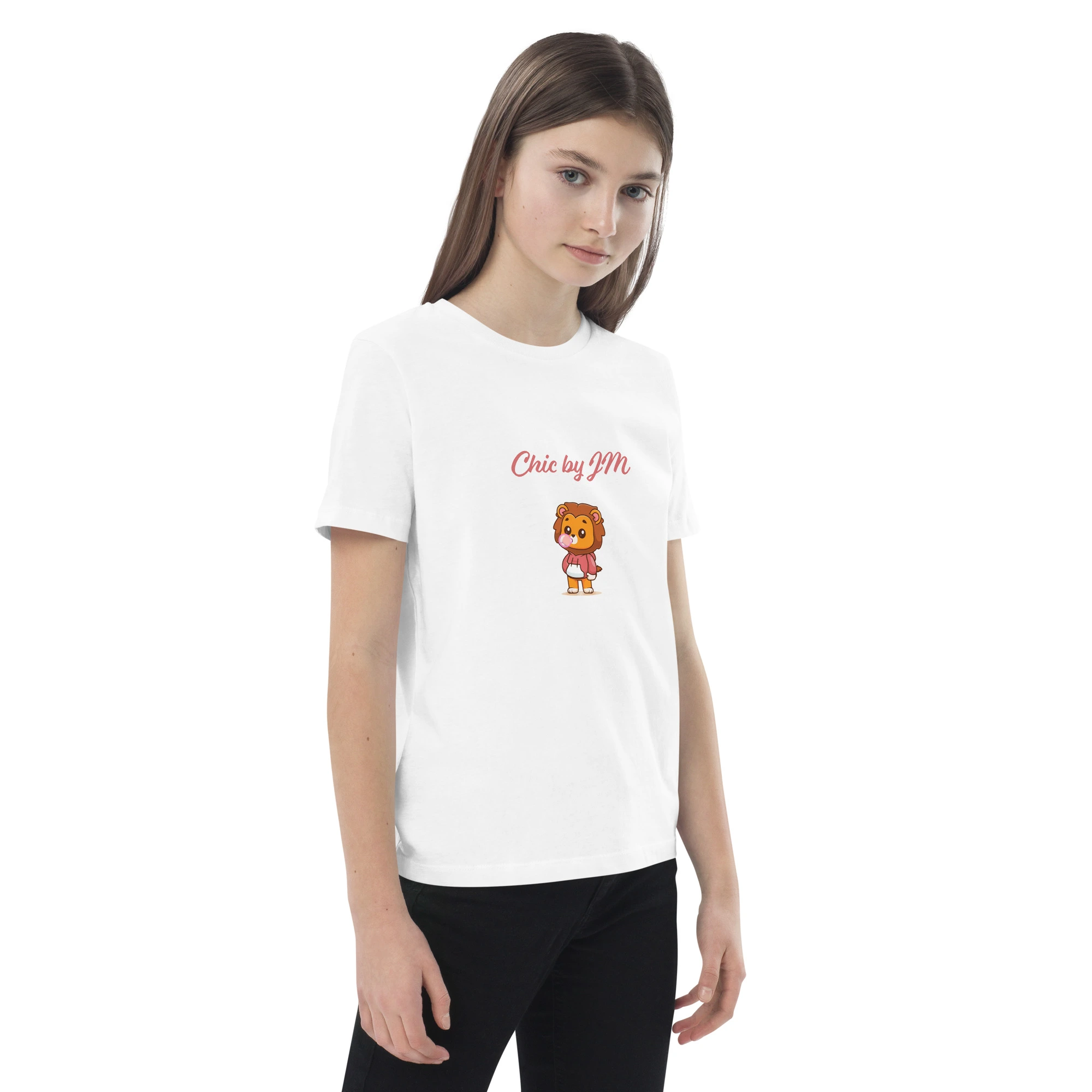 T-shirt Lion Bubblegum - School Spirit - JM — vue 2