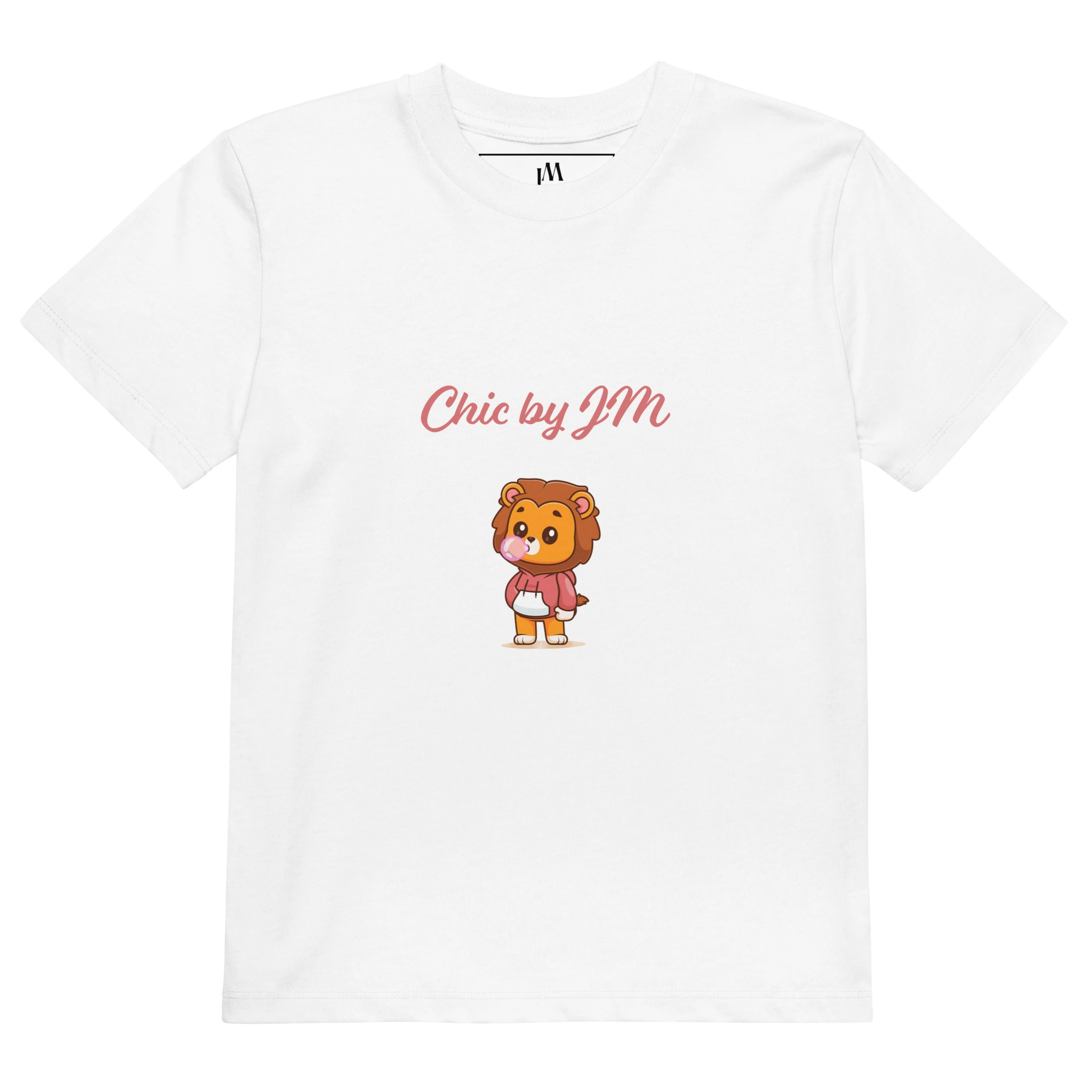 T-shirt Lion Bubblegum - School Spirit - JM — vue 3