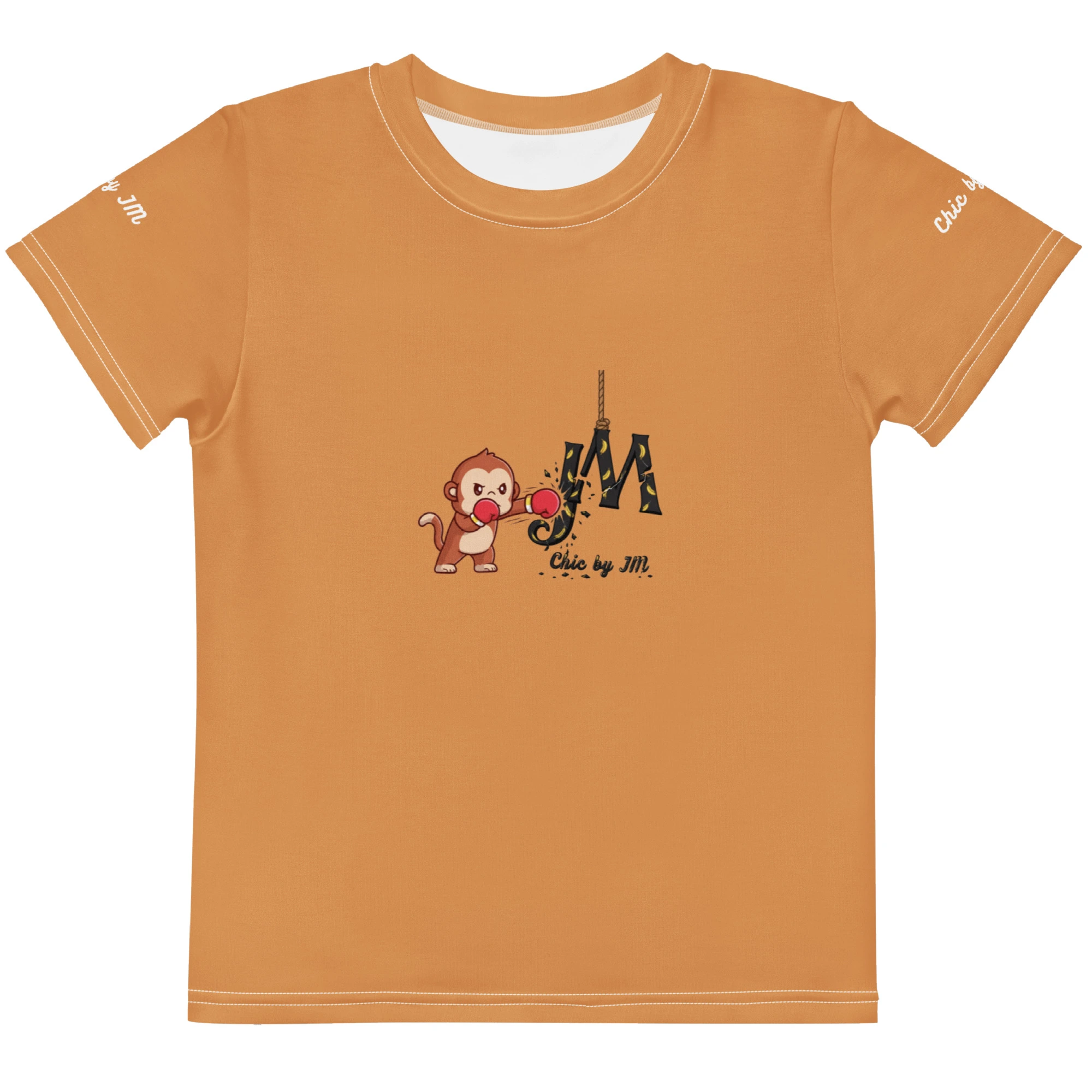 T-shirt Singe boxeur - School Spirit - JM — vue 1